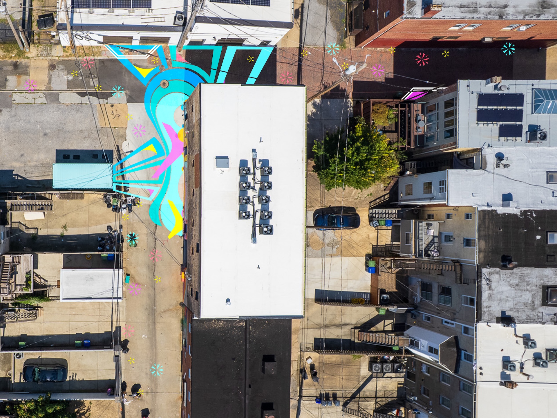 Trenton Placemaking Fluxus Beach + Flowers Plan rendering